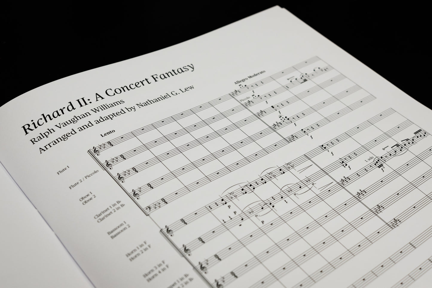 Richard II: A Concert Fantasy