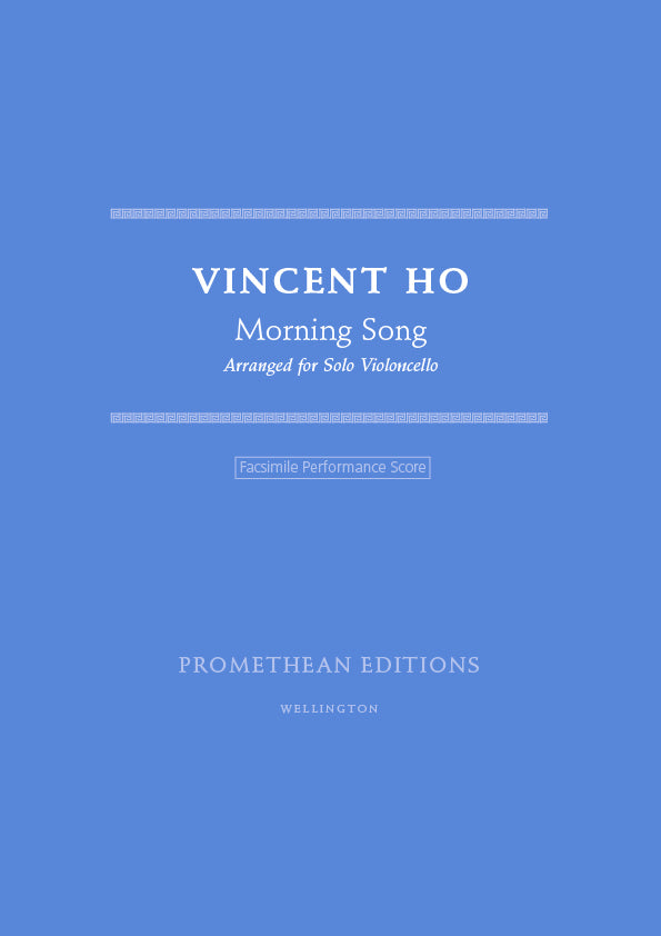 Morning Song (arr. Cello)