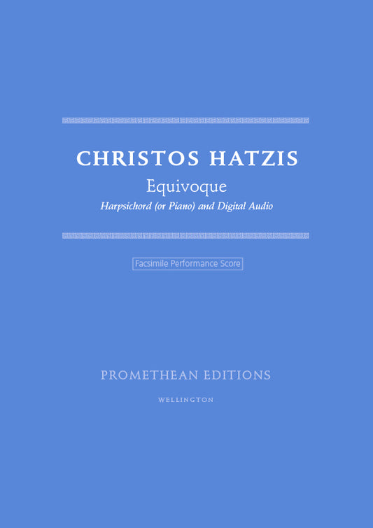 Equivoque (Piano or Harpsichord)