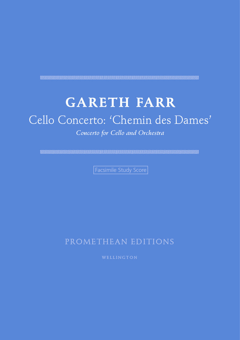 Cello Concerto: Chemin des Dames