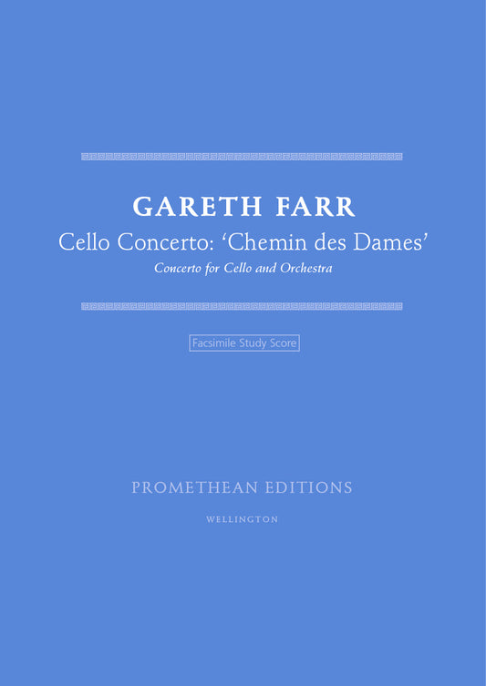 Cello Concerto: Chemin des Dames