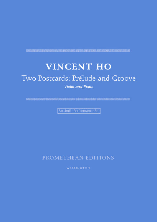 Two Postcards: Prélude and Groove