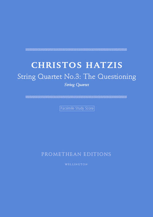 String Quartet No.3: The Questioning